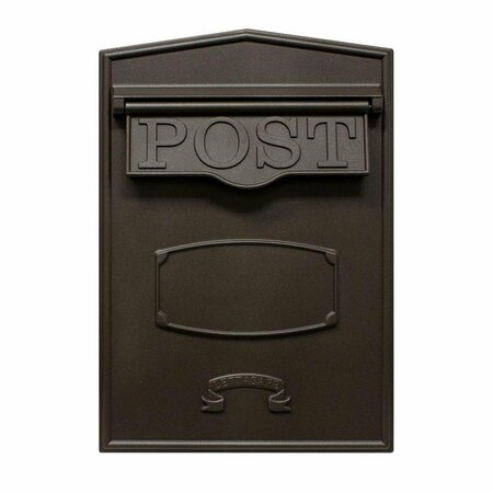 QUALARC 18 in. Bloomsbury Rear Retrieval Mailbox - Bronze Color LSF-LS05-BRZ